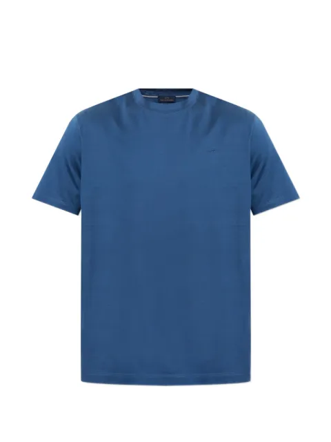 Paul & Shark logo-embroidered T-shirt