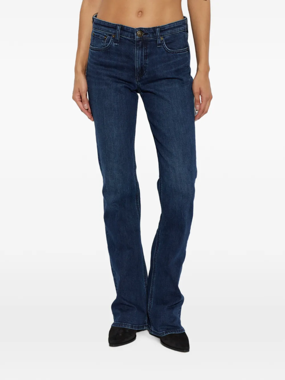 rag & bone Kinsley bootcut jeans Blauw