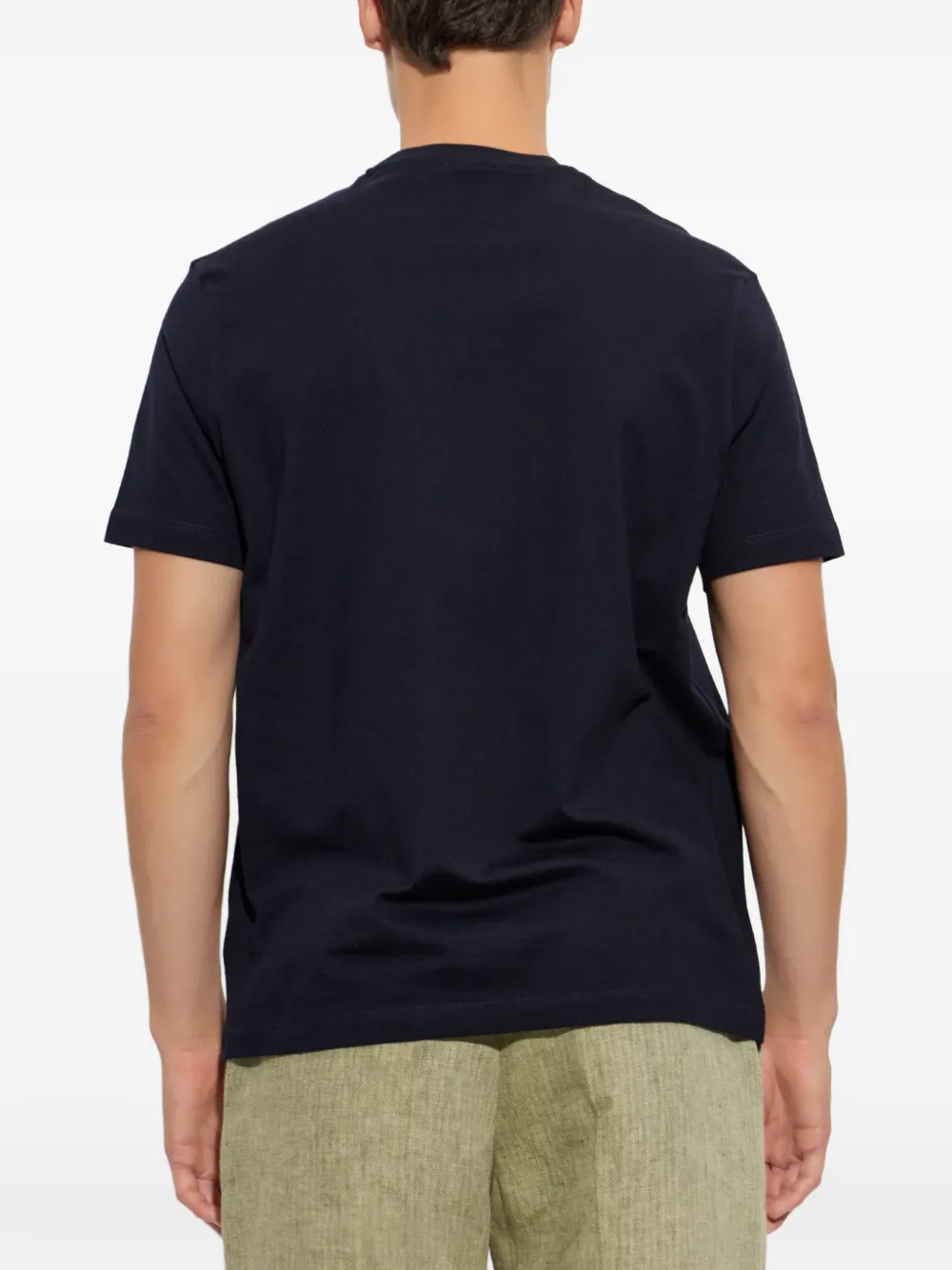 Paul & Shark T-shirt met logopatch Blauw