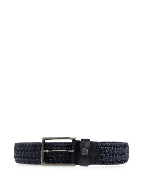 Paul & Shark braided leather belt