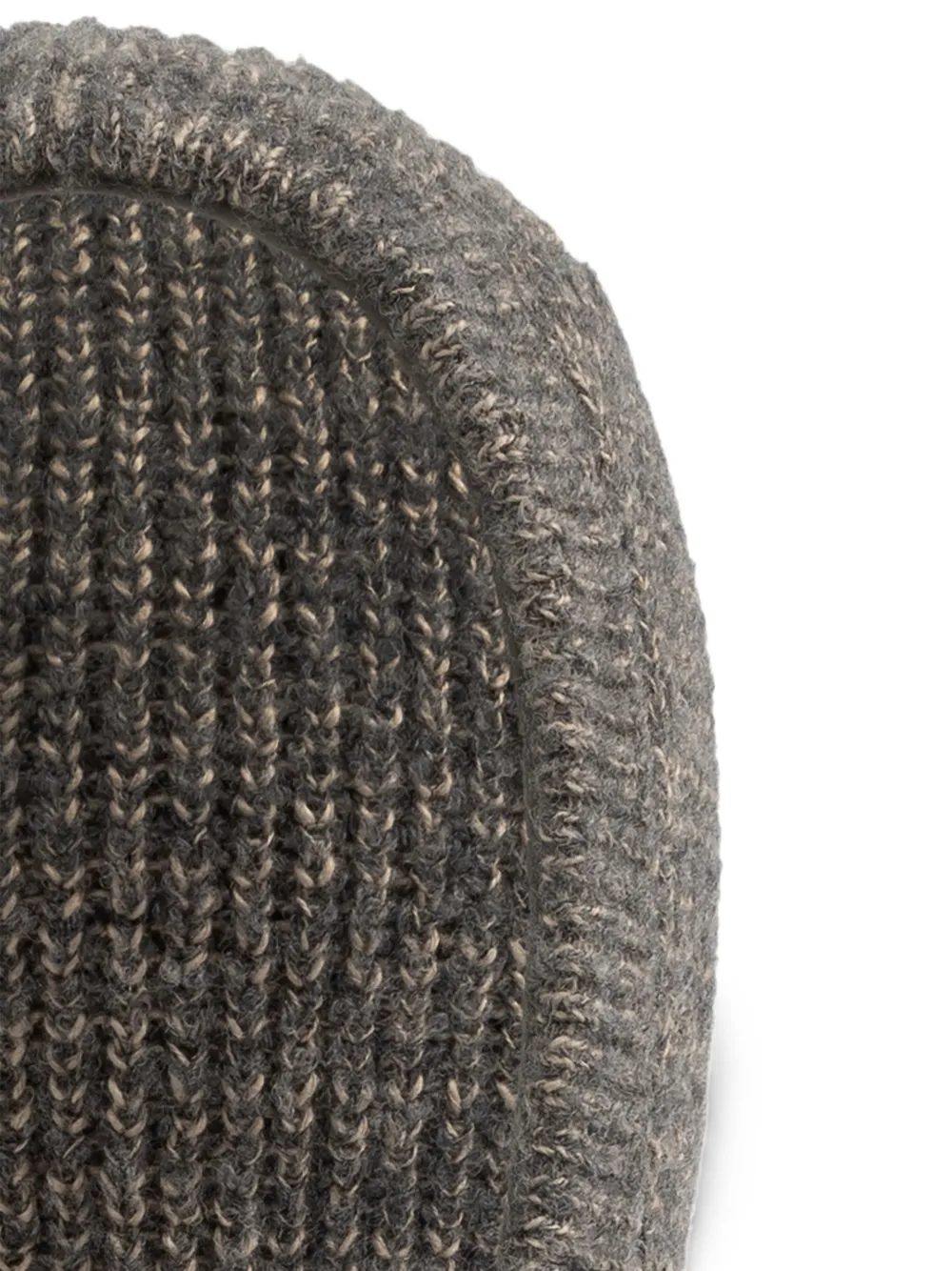 Maison Margiela Geribbelde bivakmuts Grijs