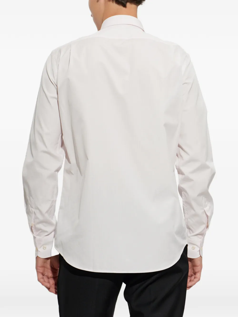 Paul & Shark long-sleeve button-up shirt Roze