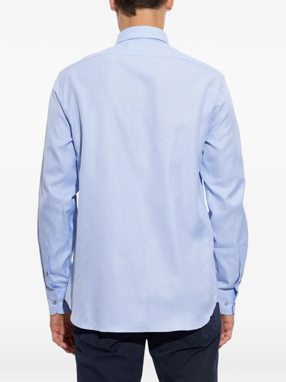 Paul & Shark Button-down oervhemd met borstzak Blauw