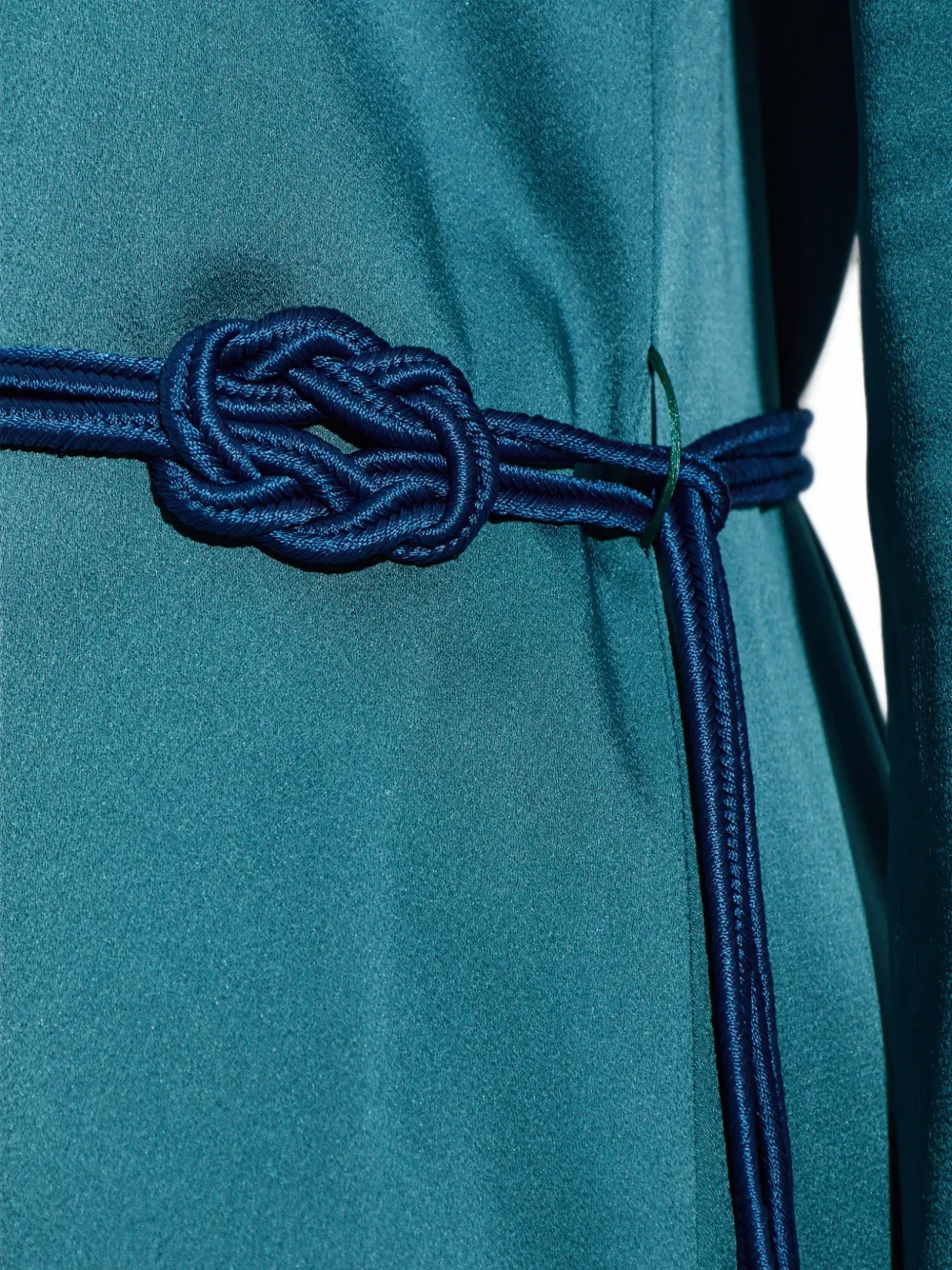 Forte Maxi-jurk met ceintuur Blauw