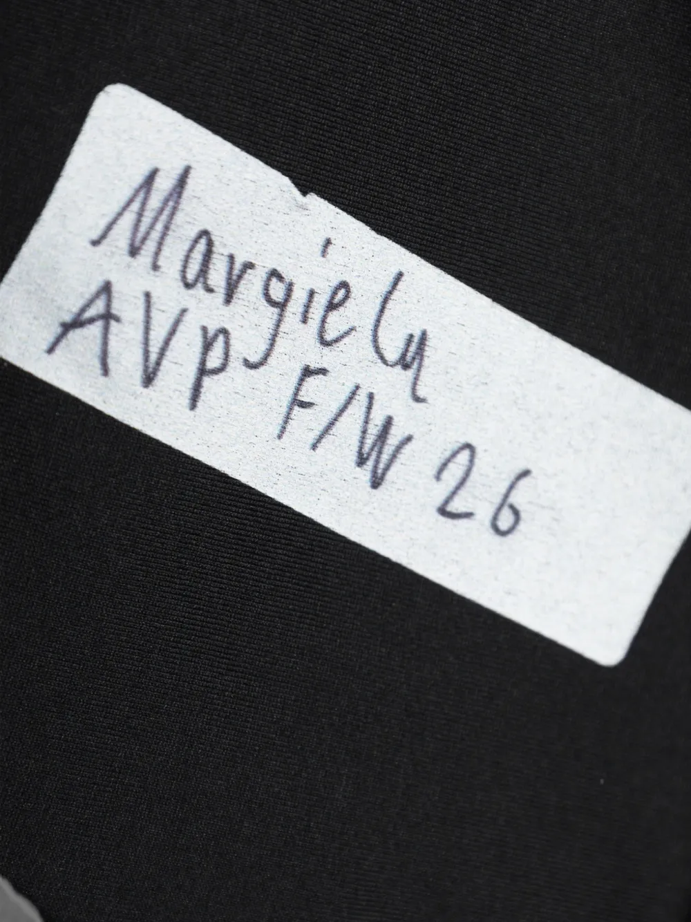 Maison Margiela graphic-print hooded T-shirt Zwart