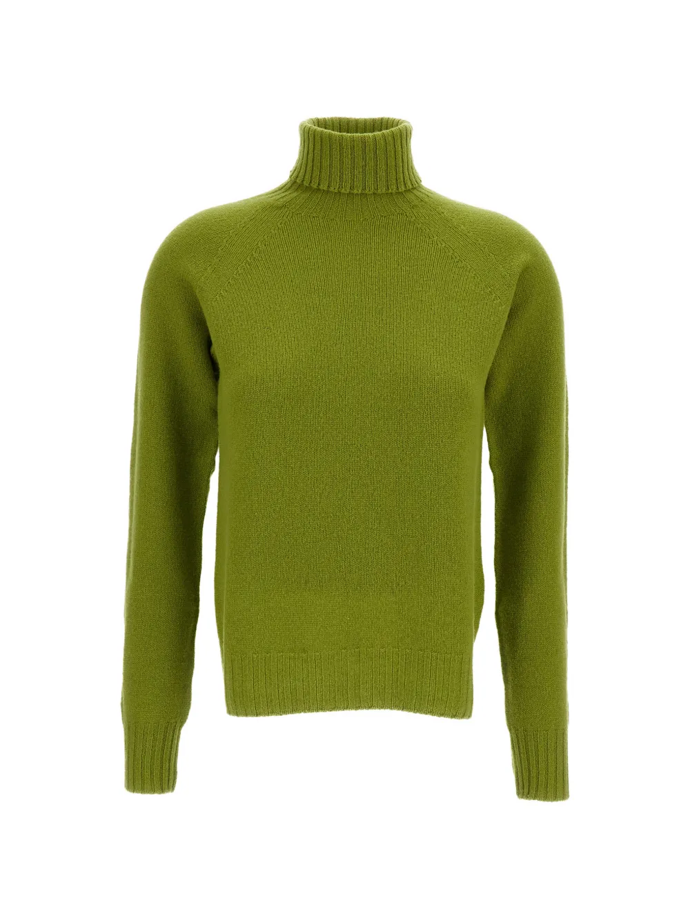Drumohr Turtleneck Raglan-sleeved Sweater In Green