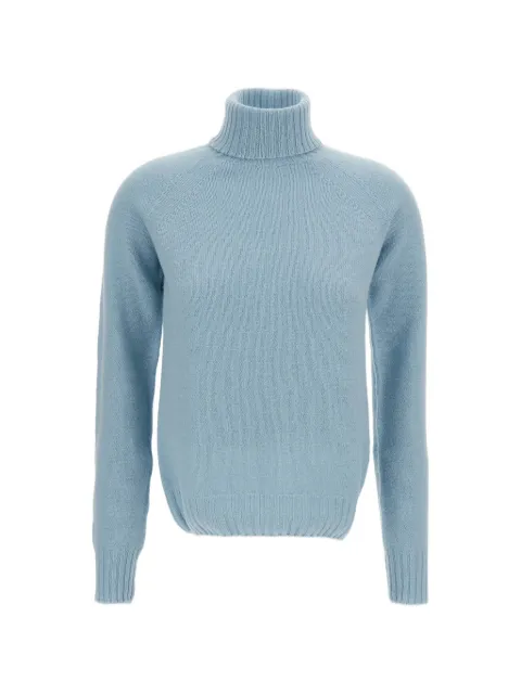 Drumohr roll-neck raglan-sleeved sweater