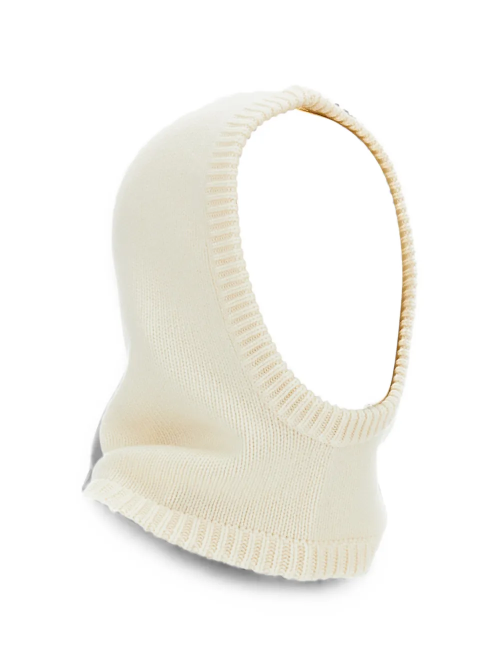 Lisa Yang Ribbed-trim Cashmere Balaclava In Neutral