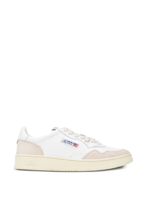 Autry Medalist suede-panel sneakers