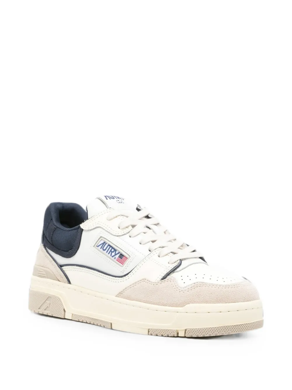 Autry CLC panelled sneakers Wit