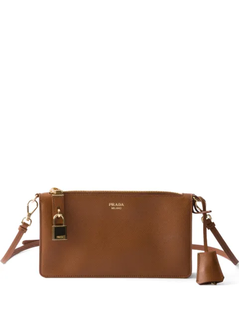 Prada pochette pour smartphone en cuir Saffiano