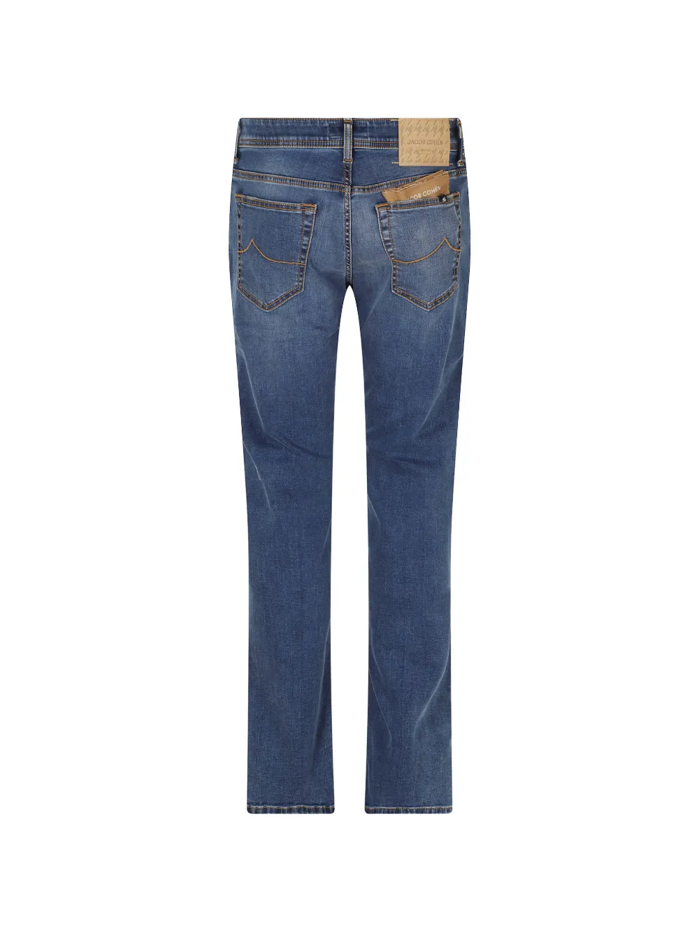 Jacob Cohën Straight jeans met vervaagd effect Blauw