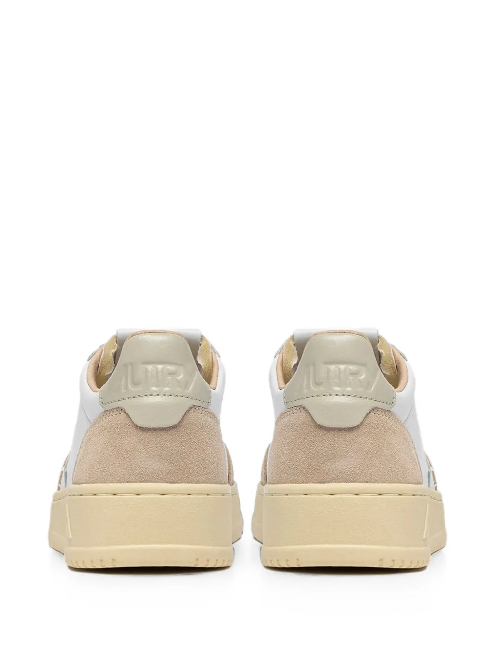 Autry Medalist low-top sneakers met vlakken Wit