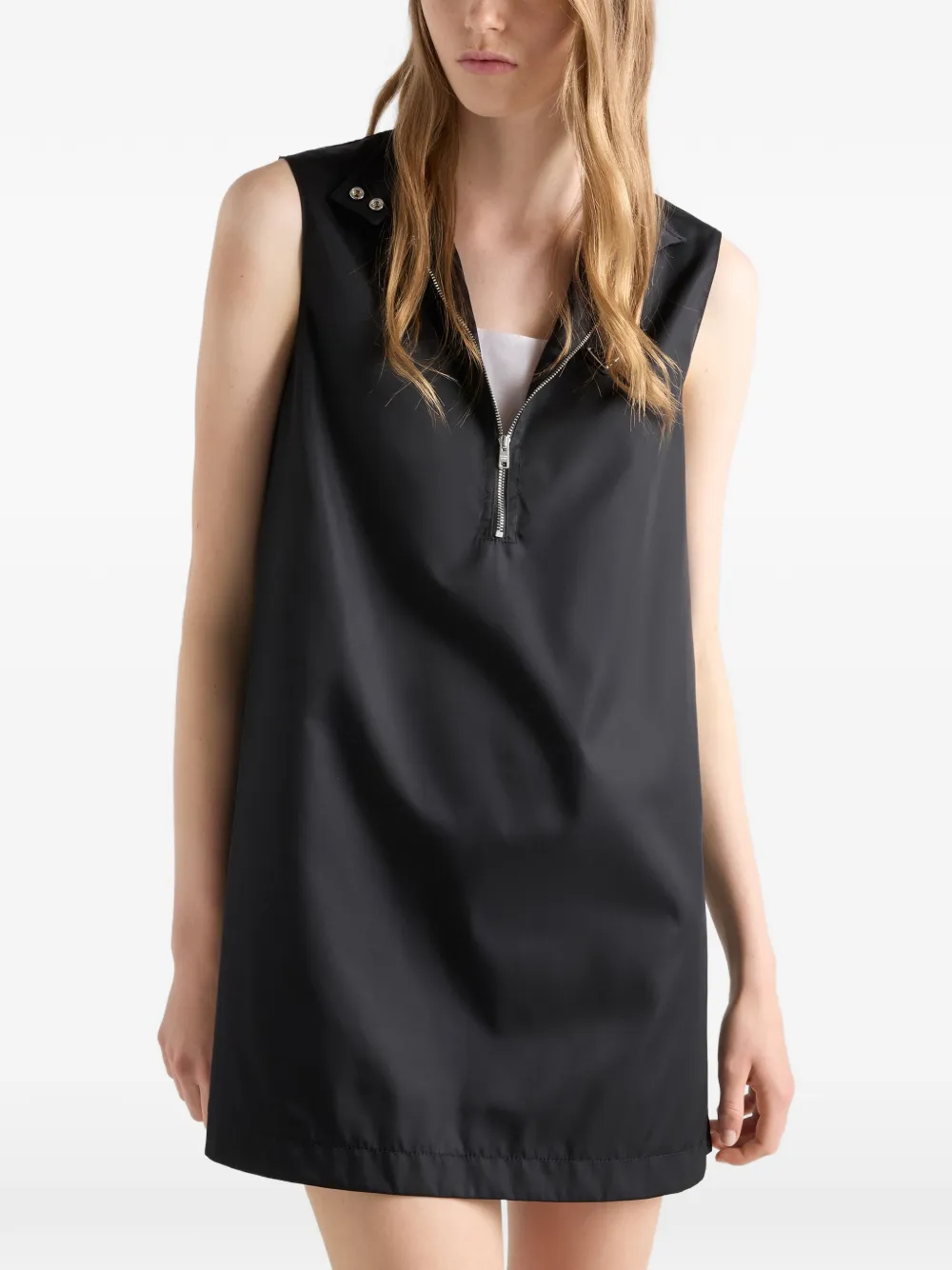 Prada Mini-jurk met buidel Zwart