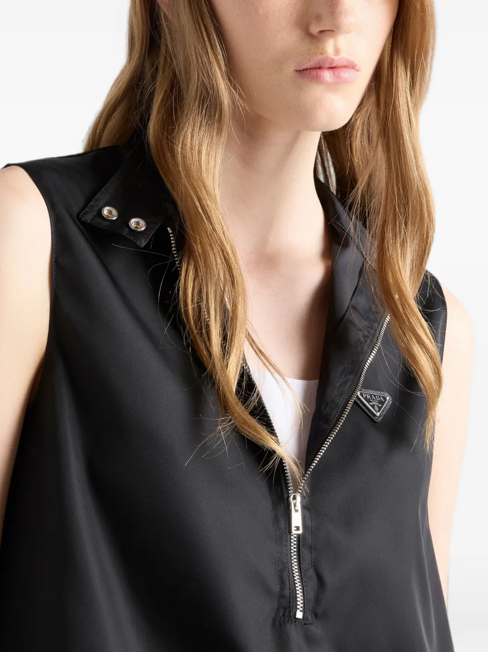 Prada Mini-jurk met buidel Zwart