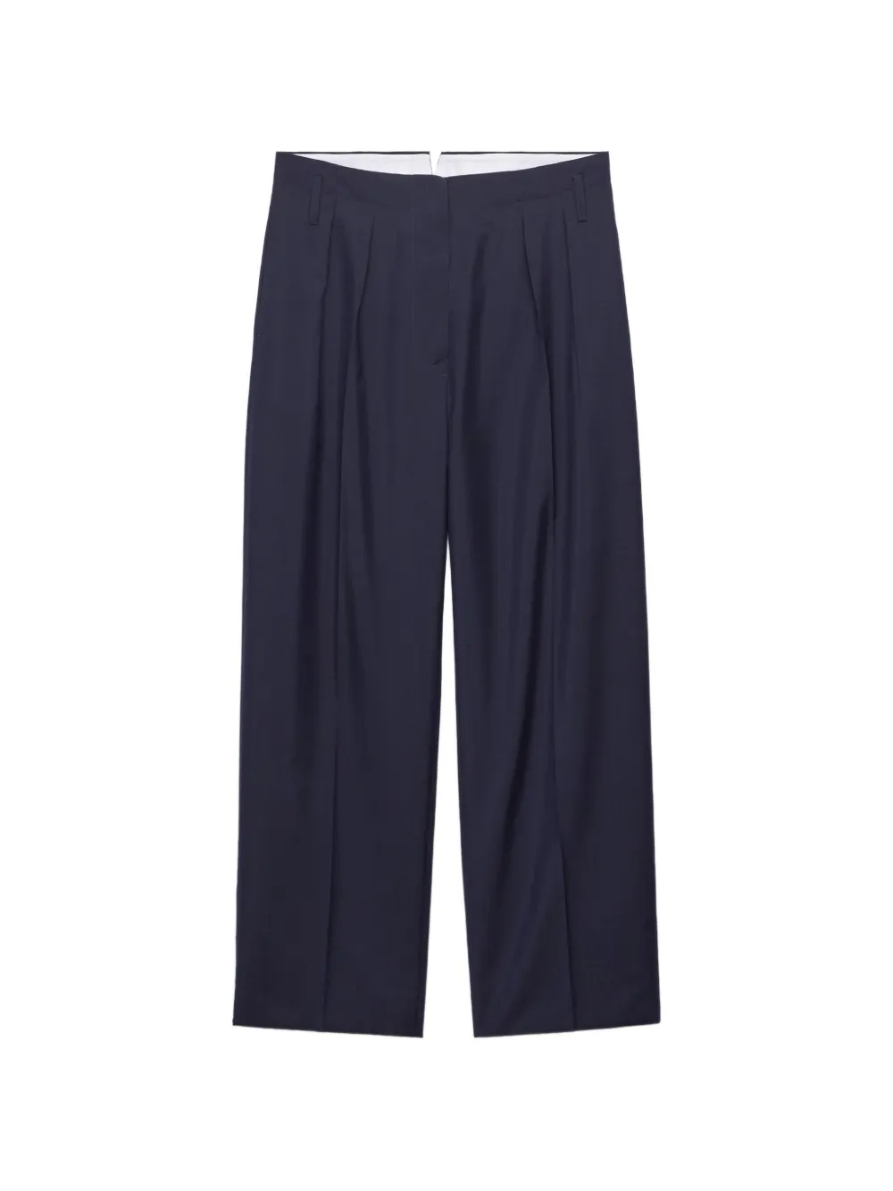 Prada light mohair pants - Blu