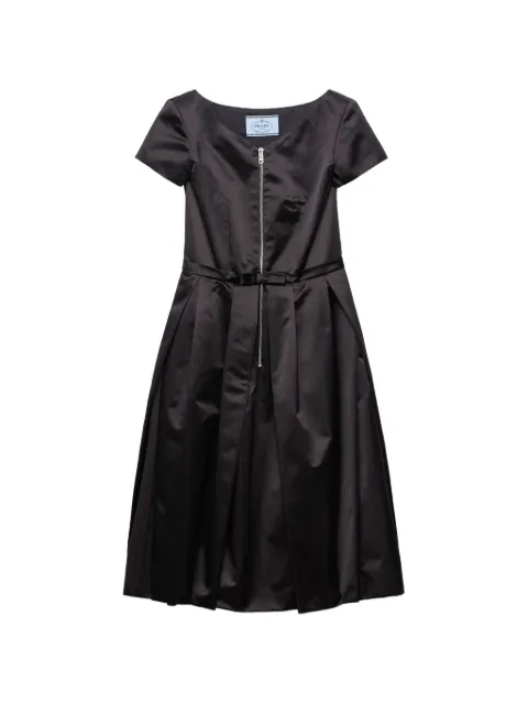 Prada duchesse silk dress