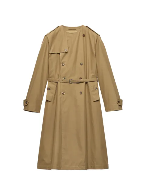Prada cotton blend coat