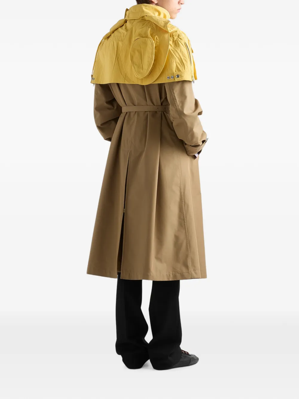 Prada Jas van katoenblend Beige