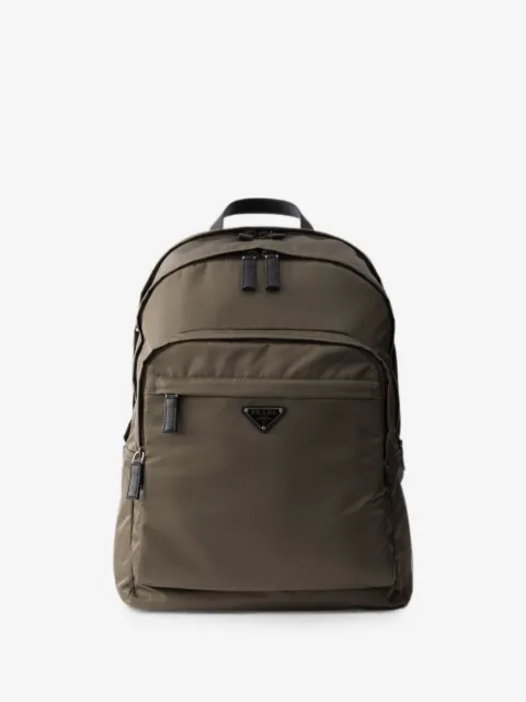 Prada Re-Nylon and Saffiano leather backpack