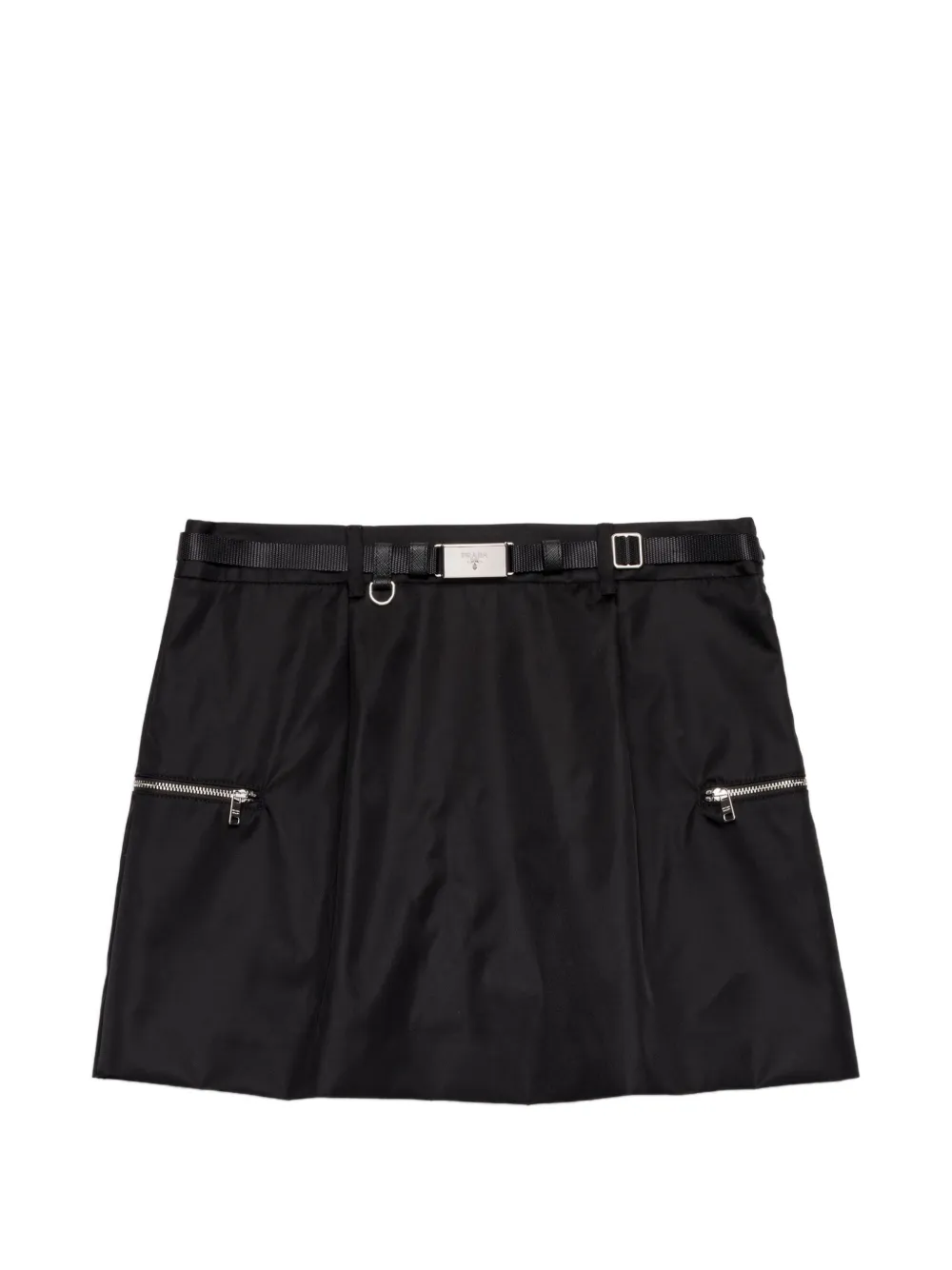 Prada Re-Nylon skirt - Schwarz