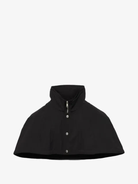 Prada technical fabric capelet