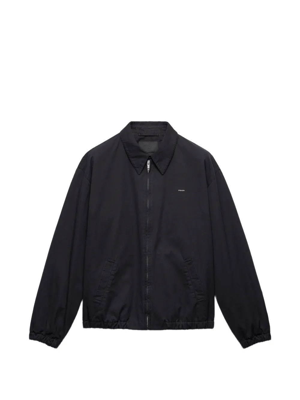 Prada Giacca in cotone - Nero