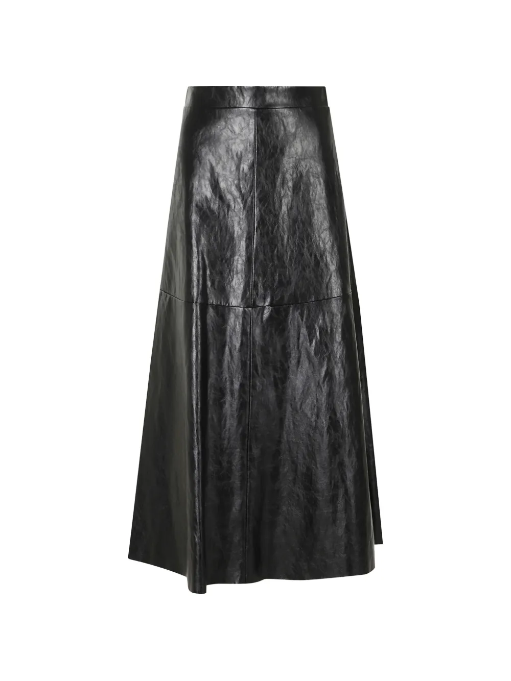 Federica Tosi crinkled-effect A-line skirt - Schwarz