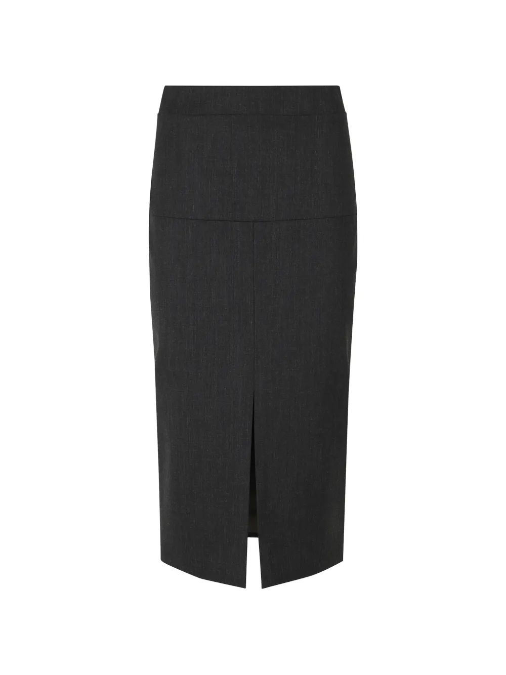 Federica Tosi front-slit pencil midi skirt - Grau