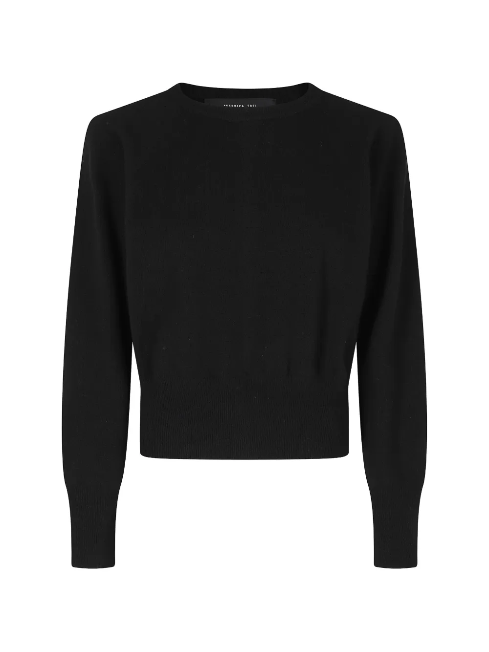 Federica Tosi cut-out detail sweater - Schwarz