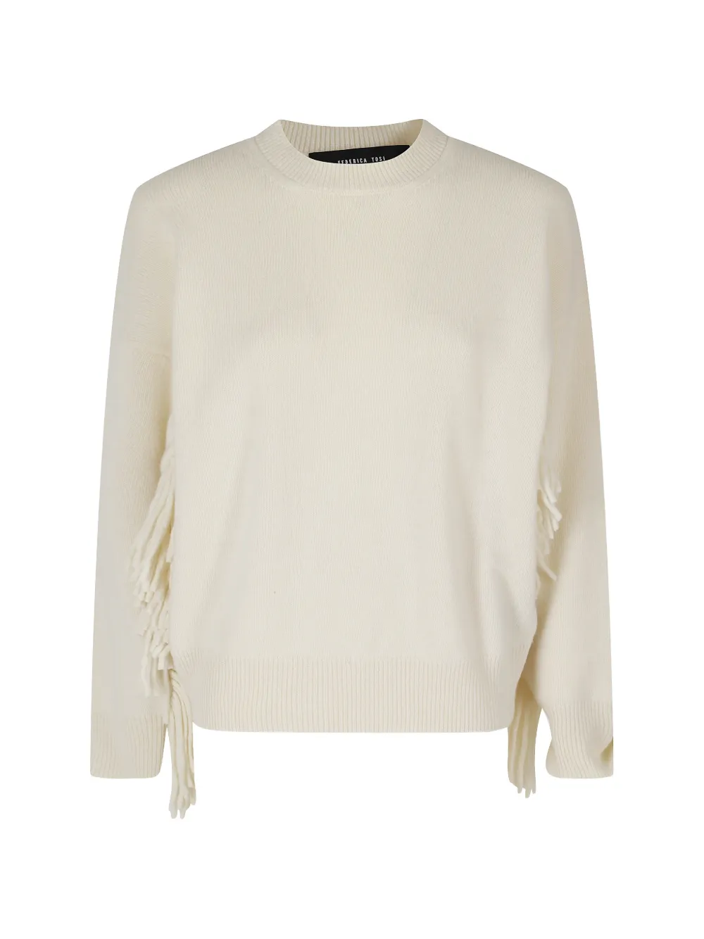 Federica Tosi fringe-detail sweater - Toni neutri