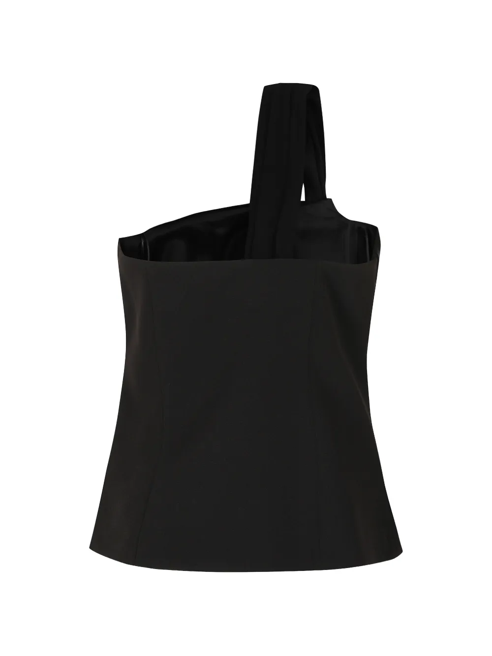 Federica Tosi Asymmetrische top Zwart