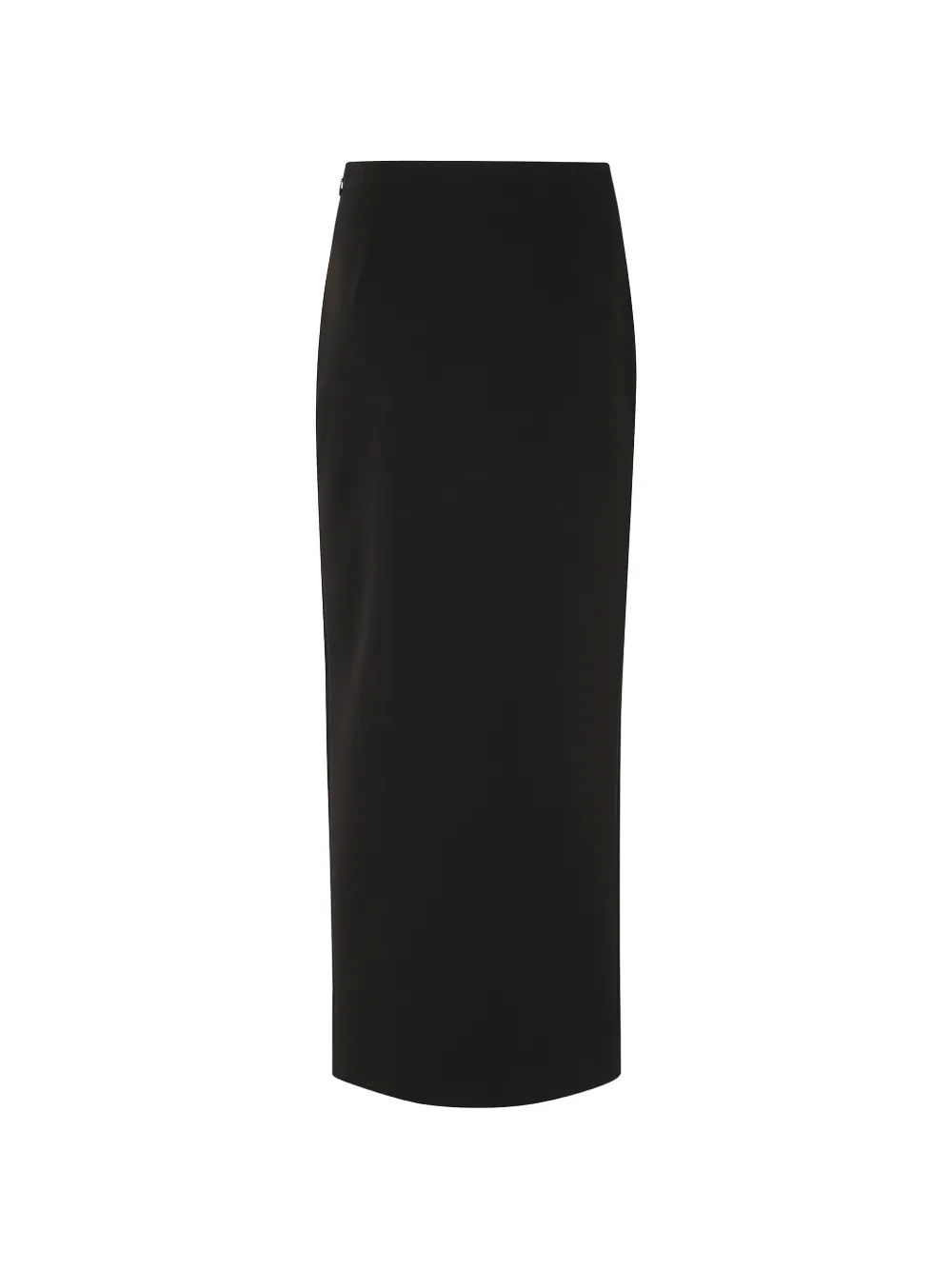 Federica Tosi Cady front-slit midi skirt - Nero