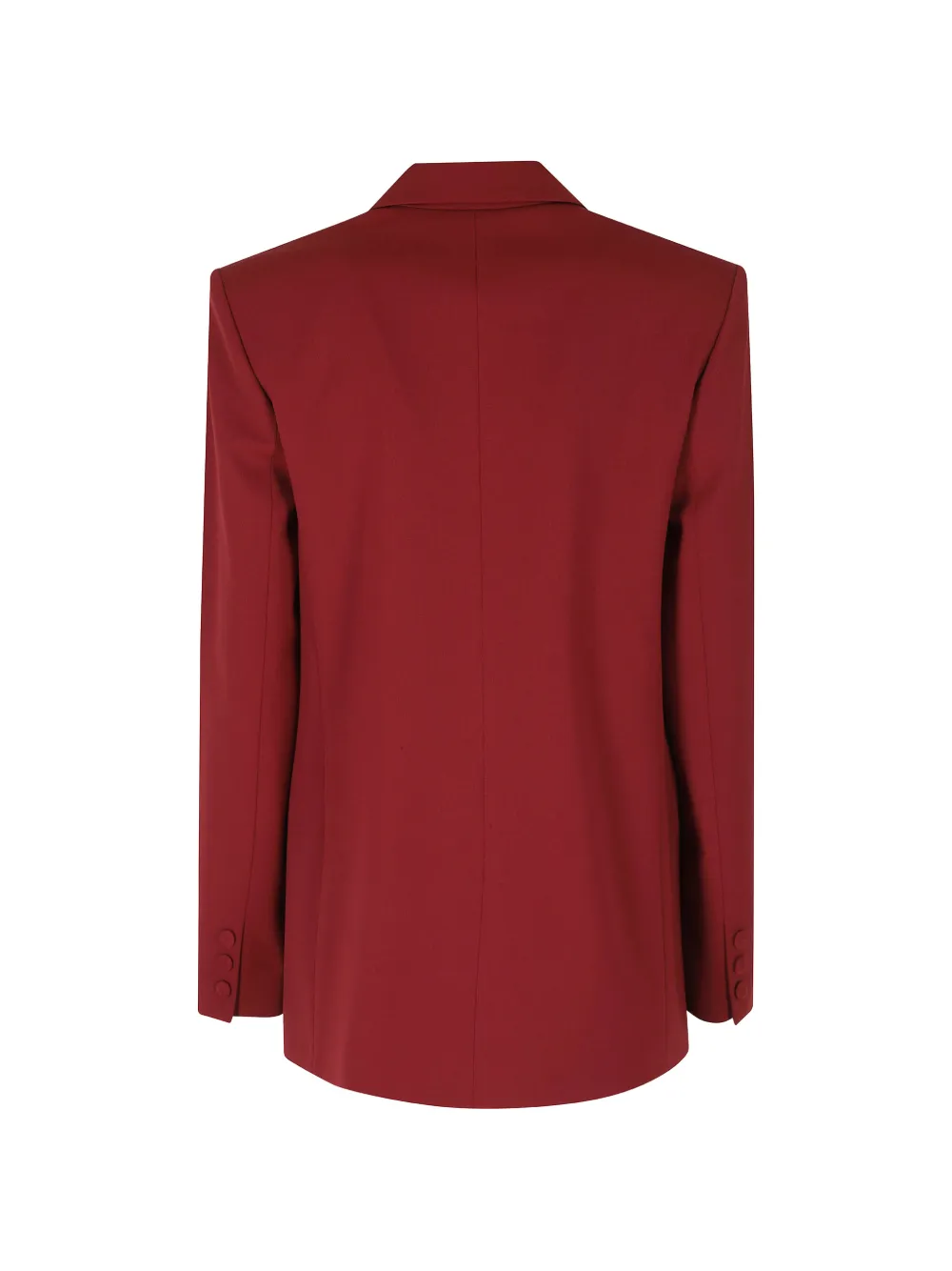 Federica Tosi Blazer met dubbele rij knopen Rood