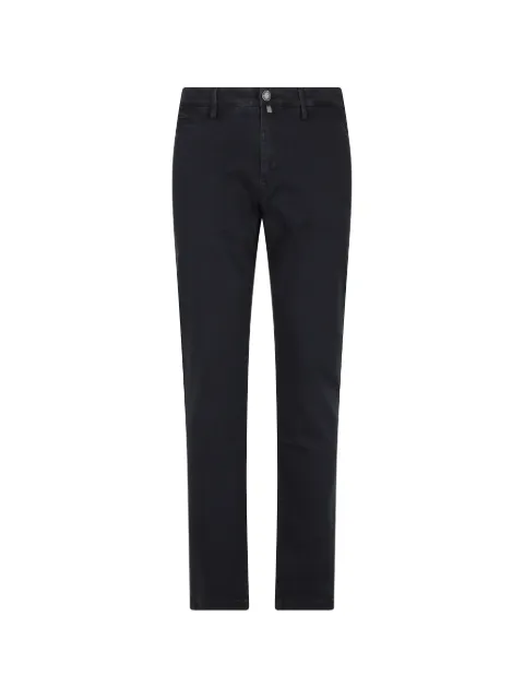 Jacob Cohën logo-patch jeans