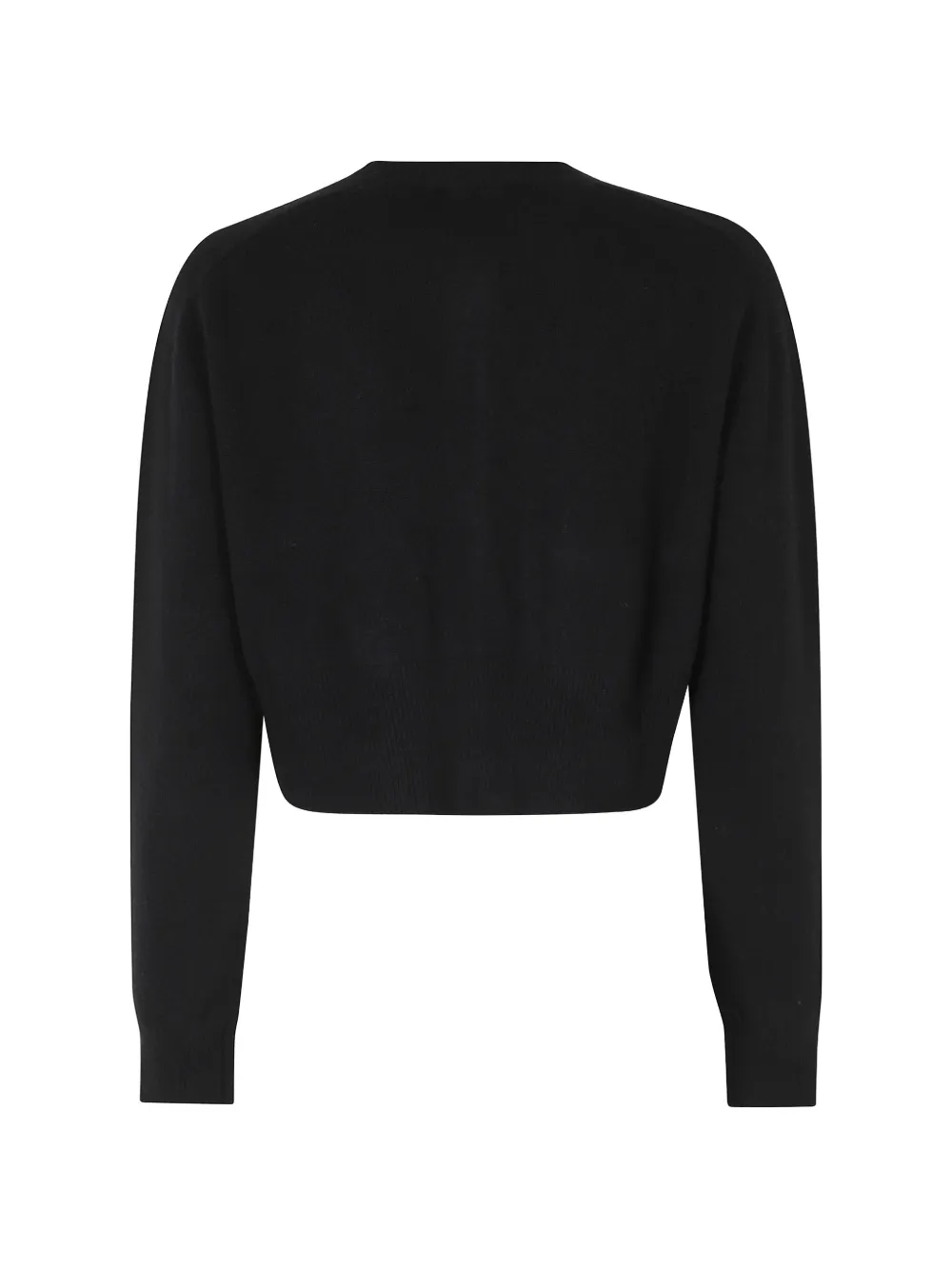 Elisabetta Franchi Cropped vest met knoopsluiting Zwart