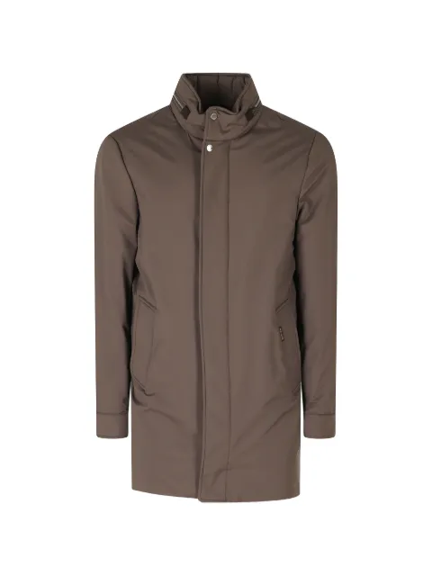 Moorer VITTOR-AC high-neck concealed-fastening jacket