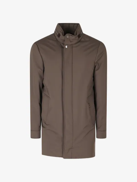 Moorer VITTOR-AC high-neck concealed-fastening jacket