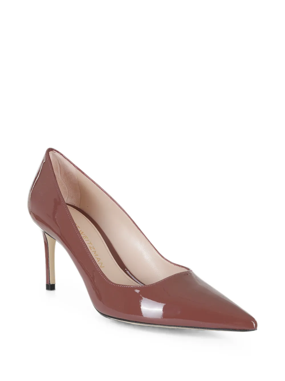 Stuart Weitzman Power pointed-toe pumps Bruin