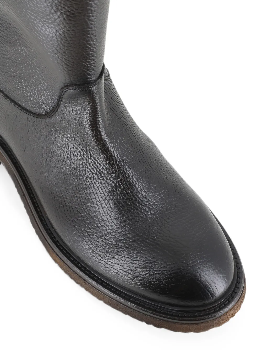 Alexander Hotto almond-toe boots Zwart