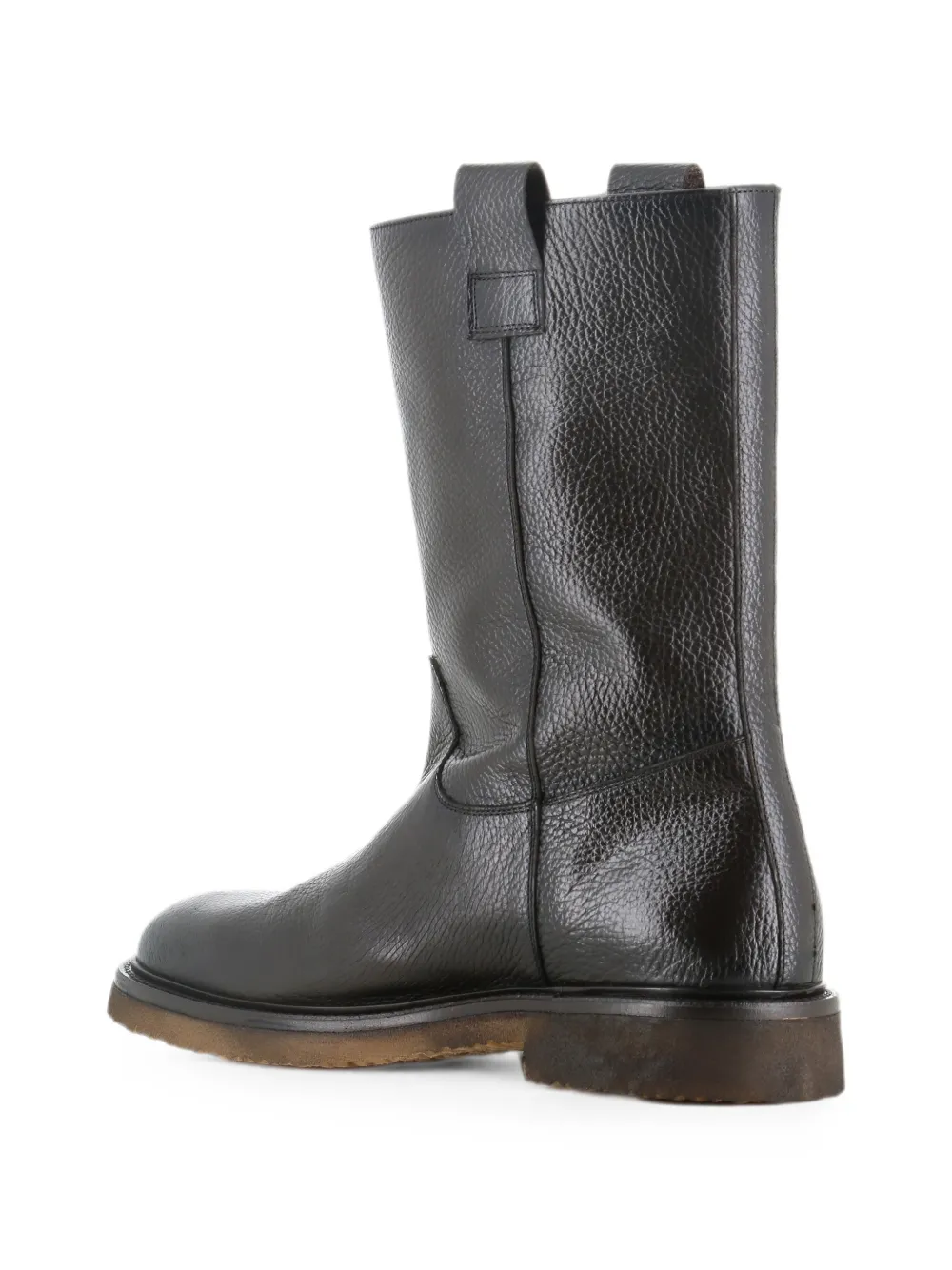 Alexander Hotto almond-toe boots Zwart