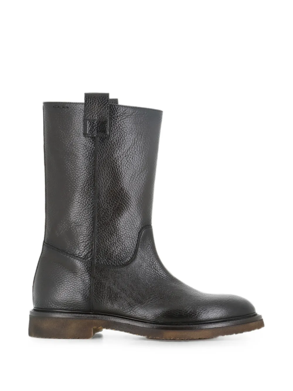 Alexander Hotto almond-toe boots Zwart