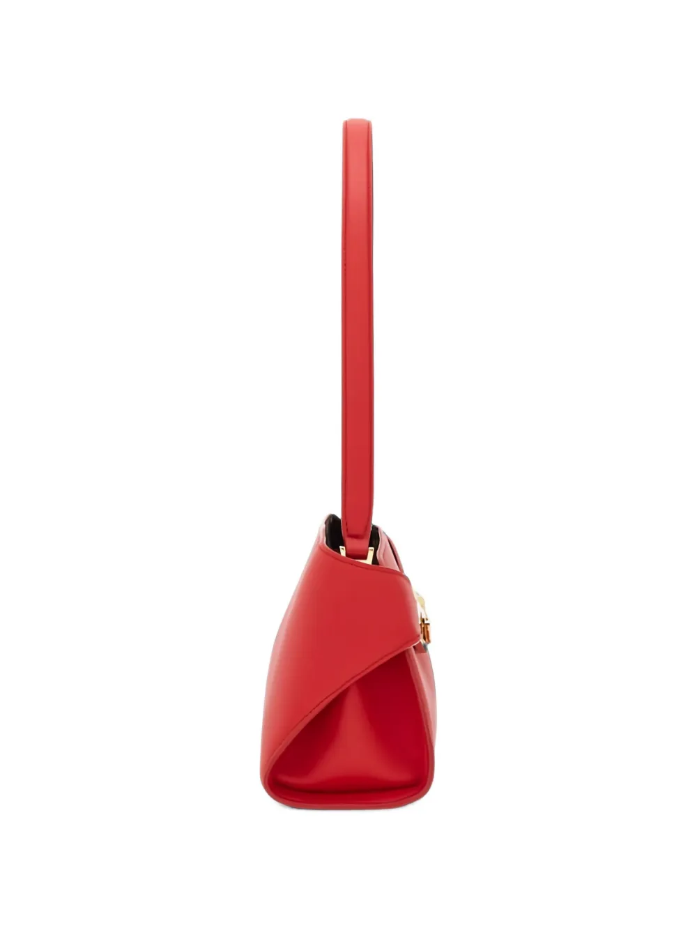 Ferragamo Hug tas met Gancini-plakkaat Rood