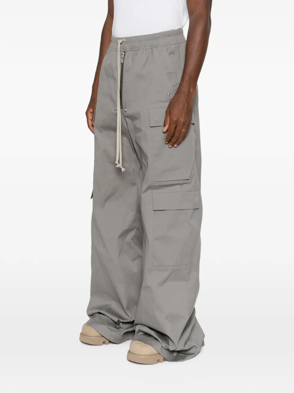 Rick Owens Broek met trekkoord Grijs