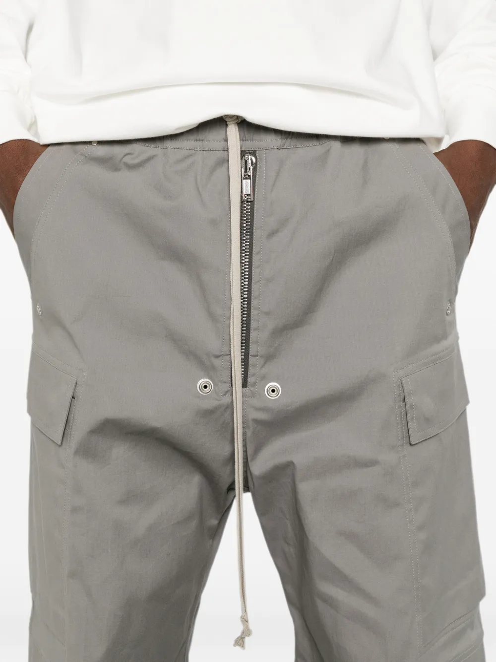 Rick Owens Broek met trekkoord Grijs