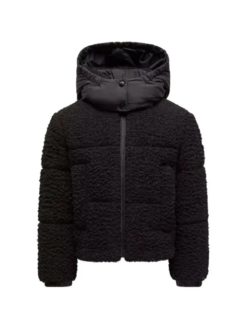 Moncler Enfant Zambaga metallic teddy jacket