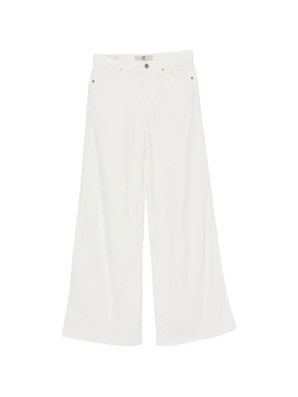 PT Torino Cyndi belt-loop trousers - Weiß