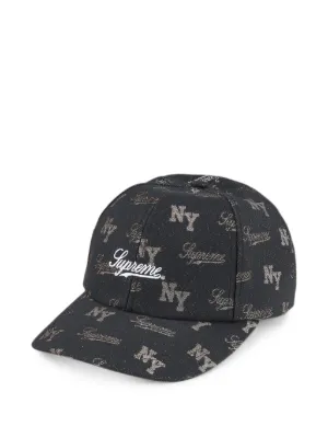 Supreme La Martina Embroidered 6-panel Cap | Black | FARFETCH