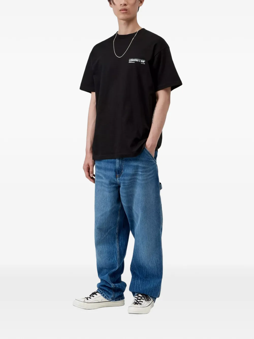 Carhartt WIP S S Wiptopia II T-shirt Zwart