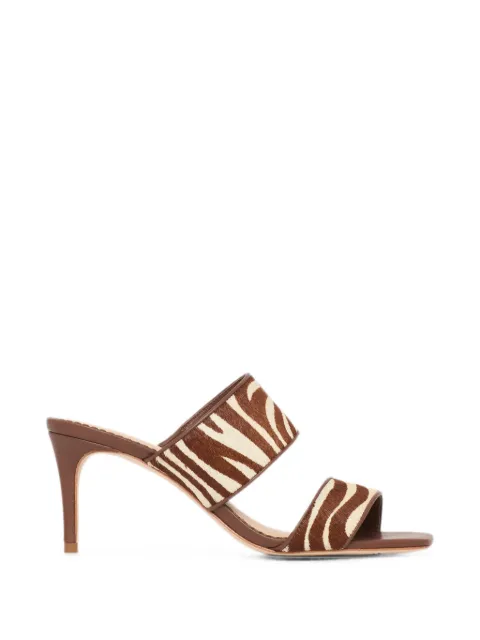 Cinq A Sept Sutton zebra-print sandals
